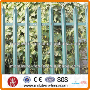 Top Quality Hot Dipped Galvanized Palisade Fencing